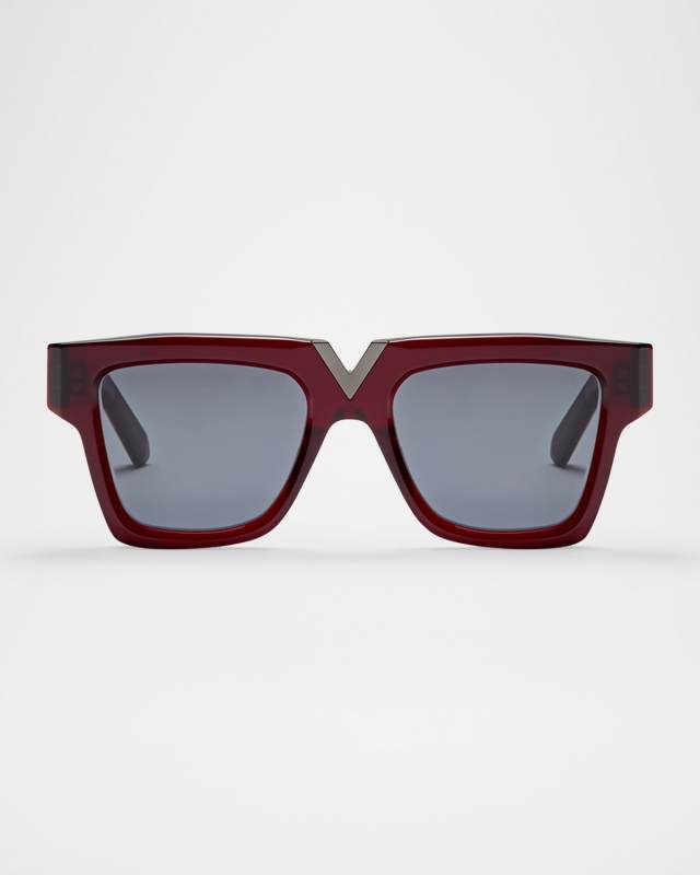 V-Gold I Acetate Square Sunglasses